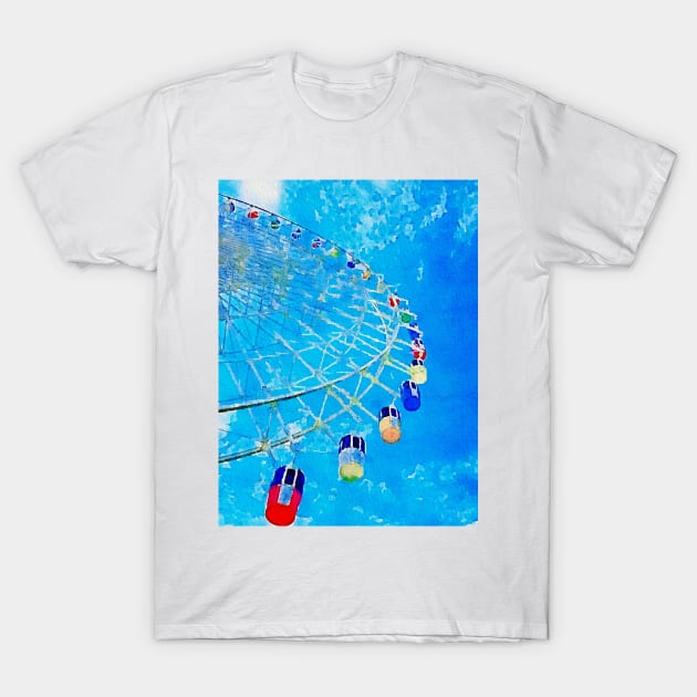 ferris wheel T-Shirt by Banyu_Urip